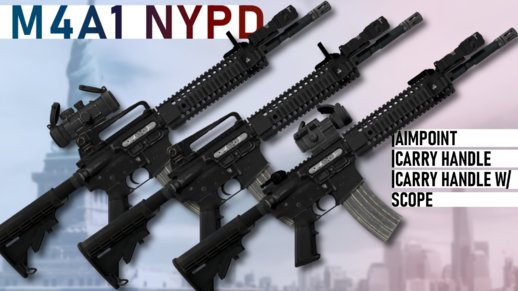 M4A1 NYPD Pack - Escape From Tarkov Models