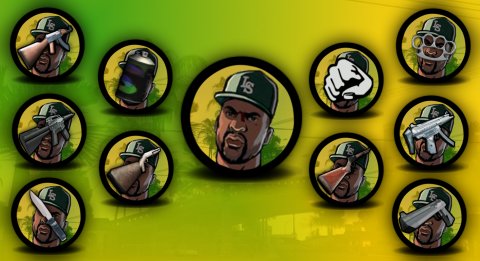 Grove Street Sweet Weapon Iconpack