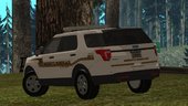 2017 Ford Explorer Fayette County Sheriff's Workplace