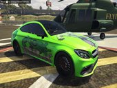 Mercedes-Benz C63 HULK Livery