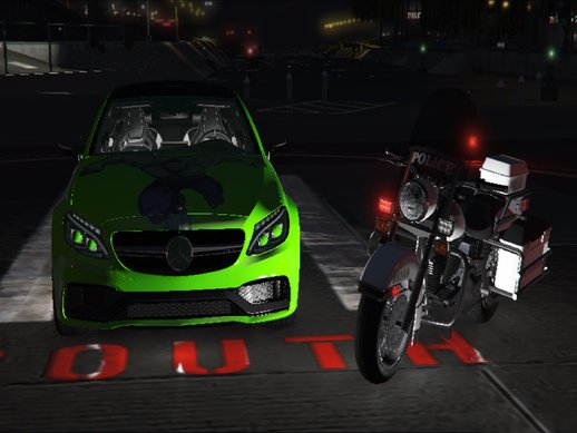 Mercedes-Benz C63 HULK Livery