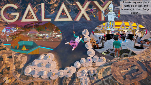 GALAXY - inspired by Bender (Futurama) [menyoo]