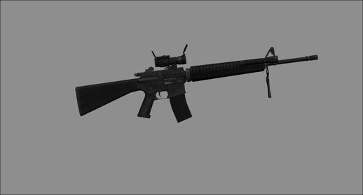 M16A2 with Aimpoint
