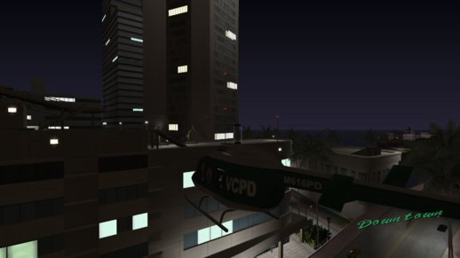 Adding Rooftop Lighting Downtown