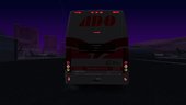 Volvo 9700 Select de ADO (cromatica plata)