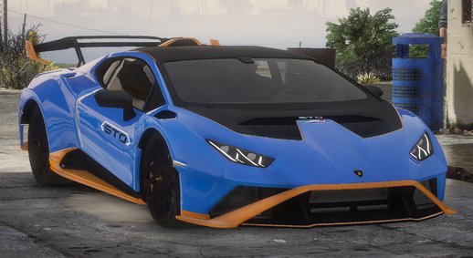 Lamborghini Huracan STO 2021 [ UNLOCK | ADDONS| FIVEM ]