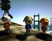 Animal Crossing Dogs Skin Pack