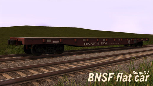 BNSF Flat Car