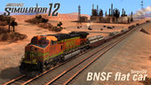 BNSF Flat Car