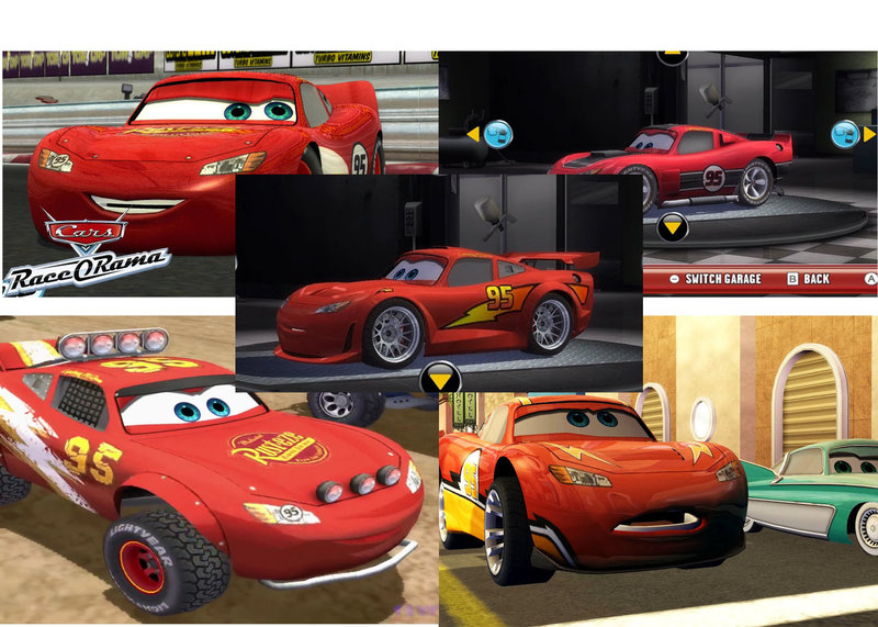 GTA San Andreas Tuned McQueens from Cars Race-o-Rama Mod 