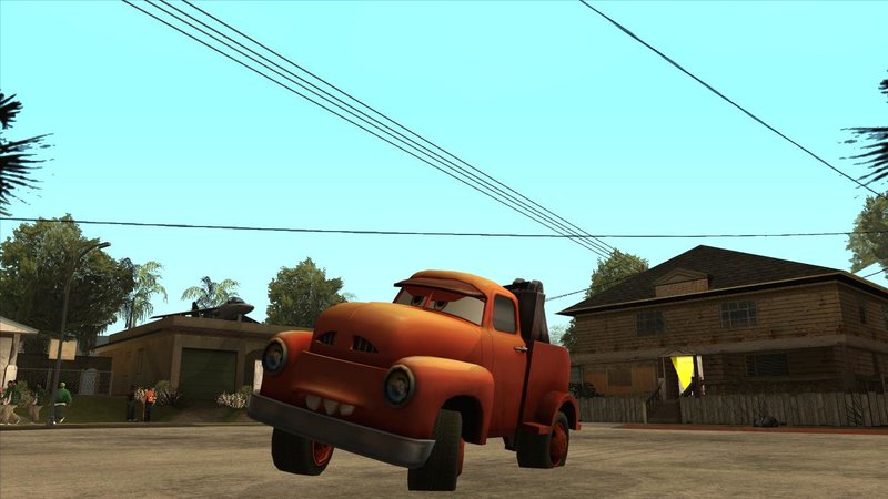 GTA San Andreas Bubba And The Taters From Cars: Race-O-Rama Mod 