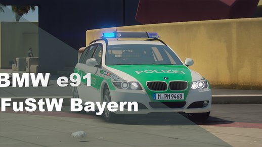 BMW E91 Polizei Bayern [Replace | ELS]