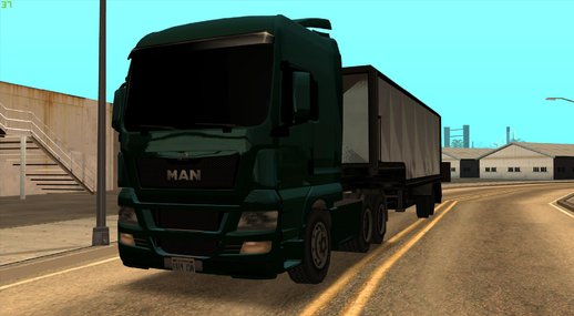 MAN TGX lowpoly