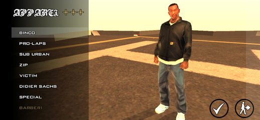 GTA SA Android Beta Clothes