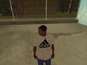 Camisa Acinzentada da Adidas