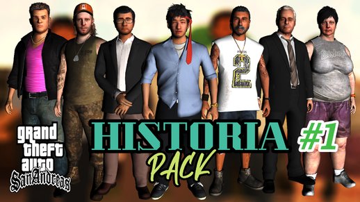 HISTORIA PACK #1 (GTA 5) PARA GTA SA