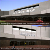 Remastered Las Venturas Airport Sign