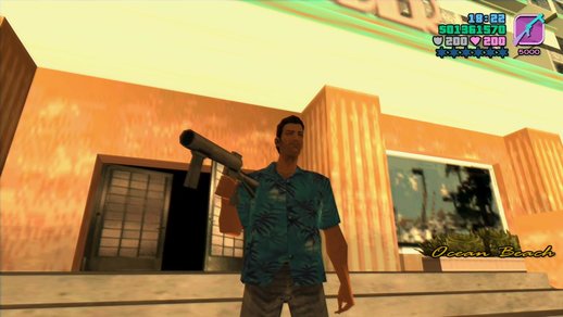 Grenade Launcher For GTA Vice City