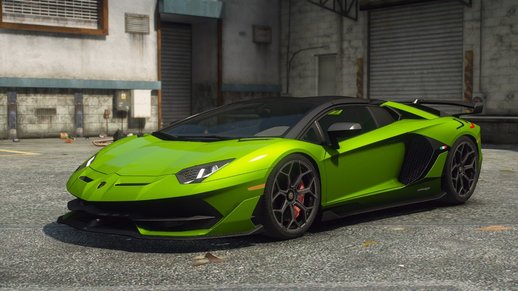 Lamborghini Aventador SVJ Roadster [Add-On | Extras | Template]