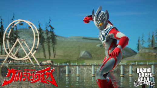 Ultraman Taiga from Ultraman Legend of Heroes