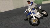 Yamaha YZF 450 Supermoto 2015 (fixed black cleo) for mobile