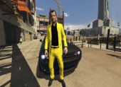Michael Yellow Suit & Trousers