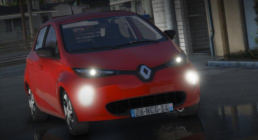 Renault Zoé 2013 [ Add-On | FiveM | Lock ]