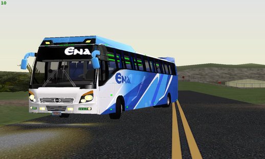 Hino AK1J Hyundai Shape Non Ac Bus Ivf