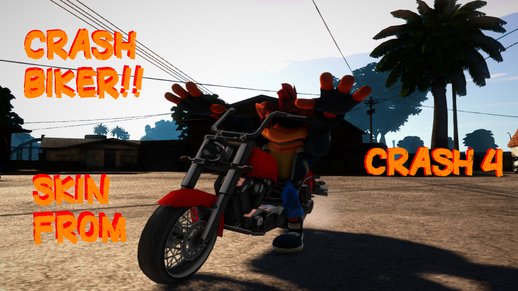Crash Biker From Crash 4