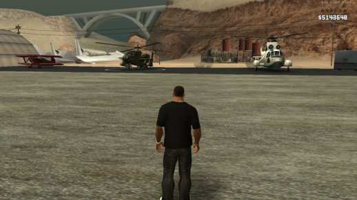 Move The Leviathan Helicopter At The Abandoned Airstrip