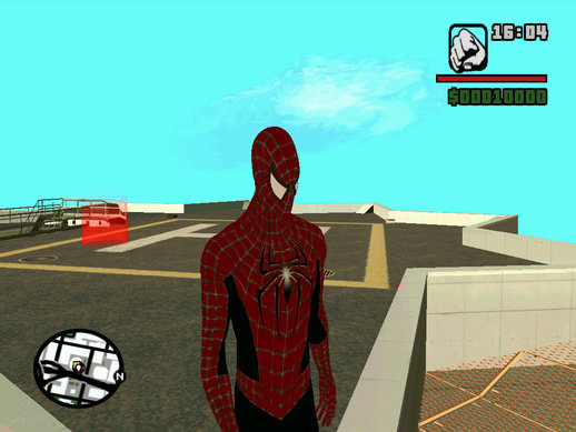 Spiderman 2004 Suit Chest Logo Update