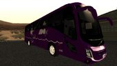 Volvo 9800 de ADO gl Cromatica Morada