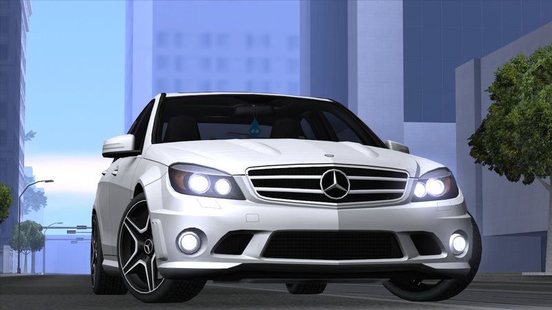 GTA San Andreas Mercedes-Benz C 63 (W204) '10 [IVF