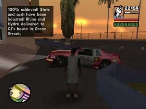 GTA San Andreas 100% Savegame PS4 Mod 