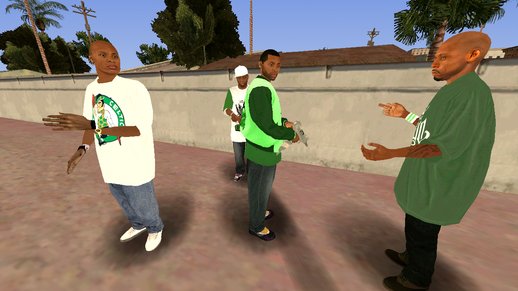 No Ballas For Grove Street (Skin retexture)