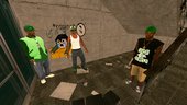 No Ballas For Grove Street (Skin retexture)