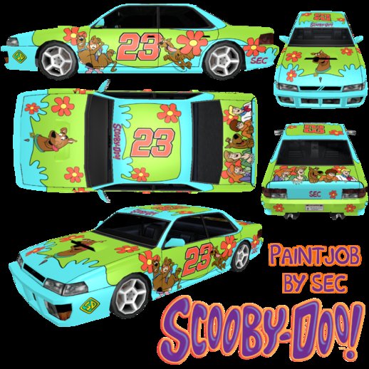Scooby-Doo Paintjob Sultan