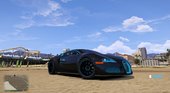 Buggati Veyron Blue Texture Pack