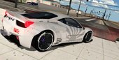 LB Ferrari 458 Italia (Remake) for mobile