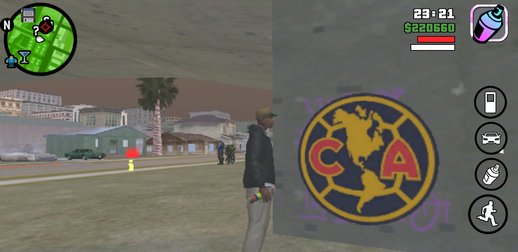 Grafiti del Club America for Mobile