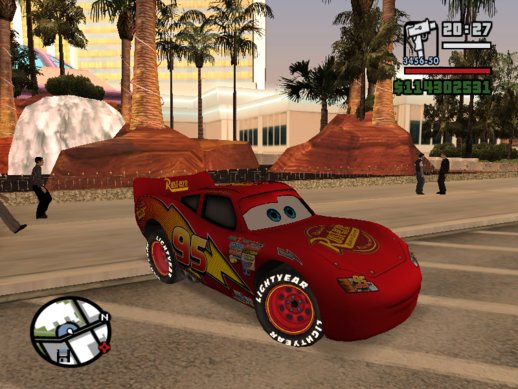 Disney - PIXAR Cars GTA SA