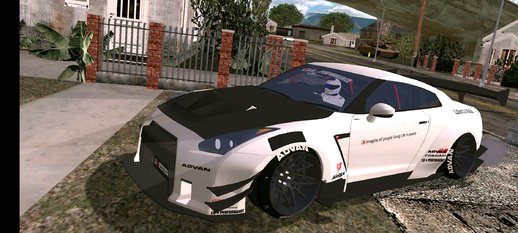 LB Type 2 Nissan GTR R35 (SA lights) for mobile