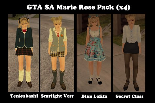 DoA5:LR Marie Rose Pack (x4)