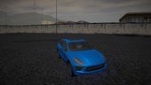 Porsche Macan Turbo BLUE