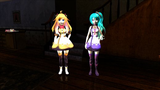 Neptunia Virtual Stars GTA SA skin pack part 2: 