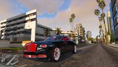 Rolls Royce - Wraith 19 Red N White N Black custom Texture