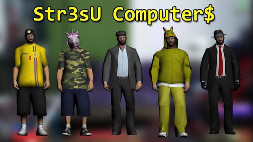 Str3sU Computer$ Skin Pack