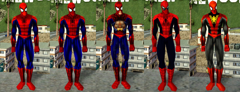 Spider-Man 2 PC Costume [Spider-Man 2000] [Mods]