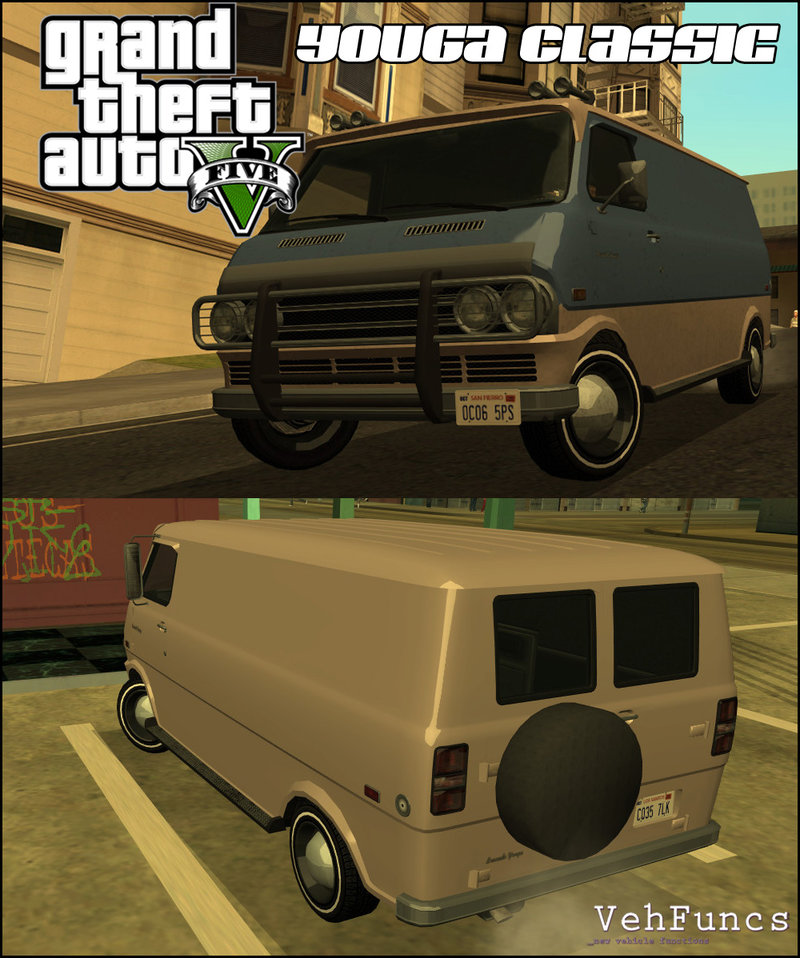 Bravado Youga Classic cars in Grand Theft Auto V