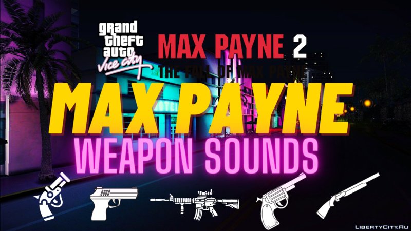 Max Payne Posters Mod For GTA Vice City Android V1 - GTA: Vice City